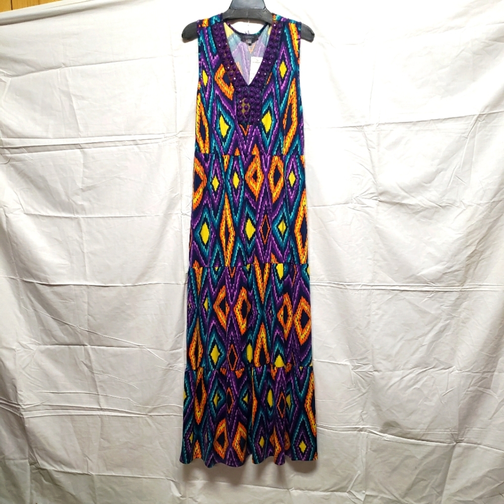 🤑PRICE DROP⬇️☀️NY Collection Size Large Maxi Dress